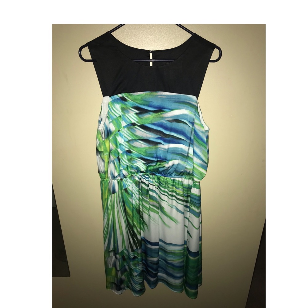 Blue and Green LuxII Sundress